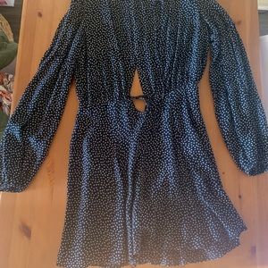 Never been worn reformation dress with sleeves